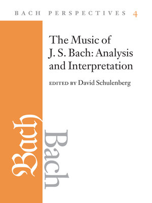 cover image of Bach Perspectives, Volume 4